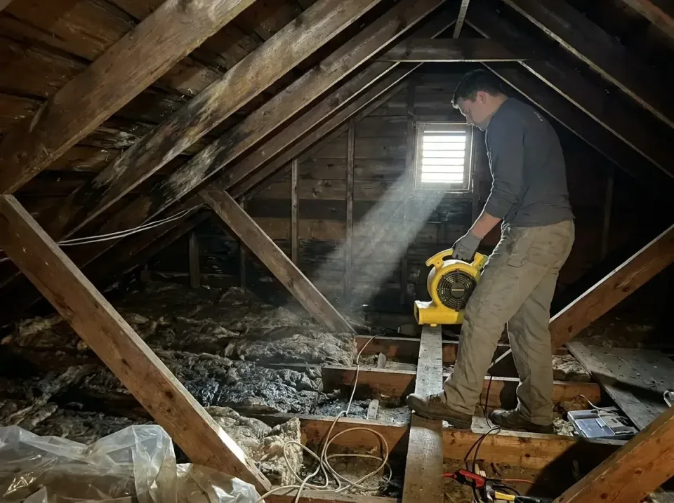 attic-water-damage-drying-proc-007 — frequently asked questions, Emergency Water Extraction & 24/7 Flood Response in Holyoke…